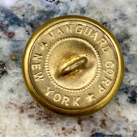 Lot of 12 Antique / Vintage LARGE military attire Buttons - Picture 5 of 6